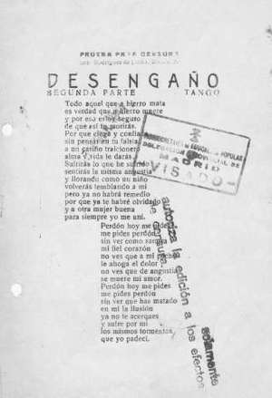 DESENGAÑO SEGUNDA PARTE