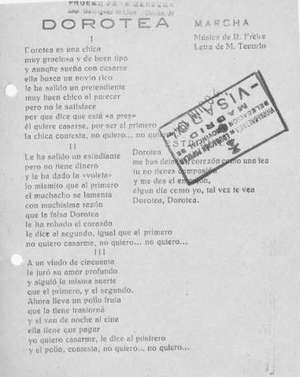 DOROTEA MARCHA