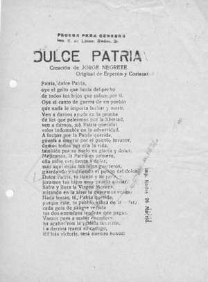 DULCE PATRIA