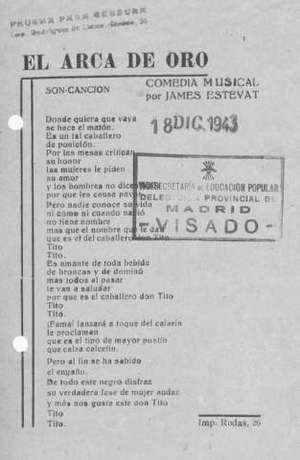 EL ARCA DE ORO SON-CANCIÓN