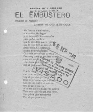 EL EMBUSTERO