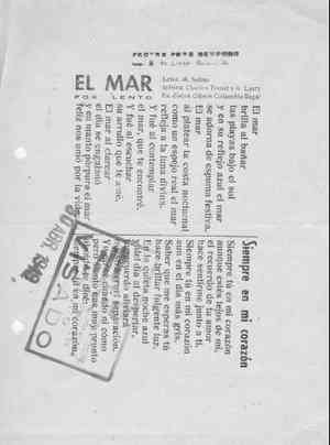 EL MAR FOX LENTO