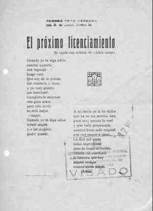 El próximo licenciamiento
