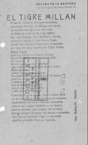 EL TIGRE MILLÁN