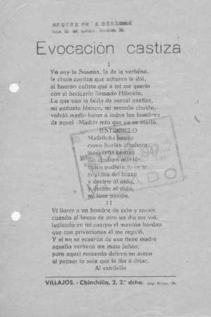 Evocación castiza