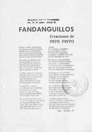 FANDANGUILLOS