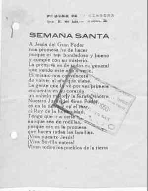 SEMANA SANTA