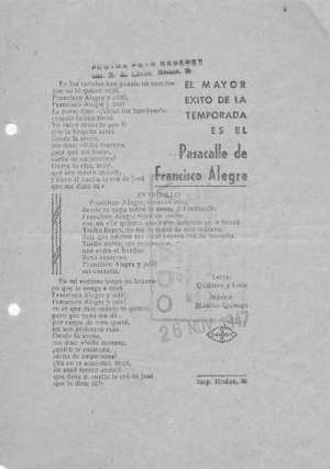 Francisco Alegre