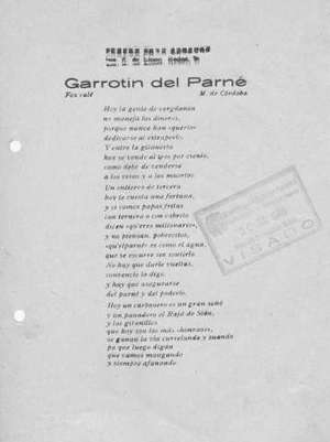 Garrotín del Parné Fox calé
