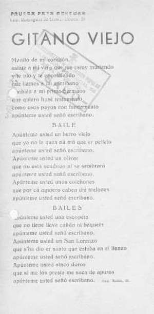 GITANO VIEJO