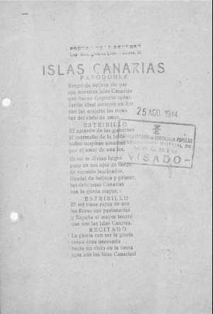 ISLAS CANARIAS PASODOBLE
