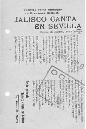 JALISCO CANTA EN SEVILLA