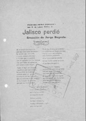 Jalisco perdió