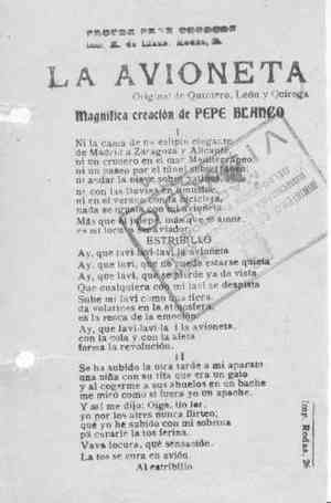 LA AVIONETA