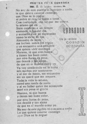 LABRADOR De la revista CORAZÓN DE ESPAÑA