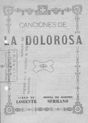 CANCIONES DE LA DOLOROSA