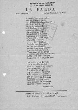 LA FALDA