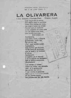 LA OLIVARERA
