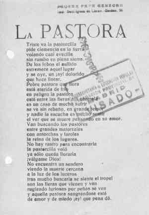 LA PASTORA