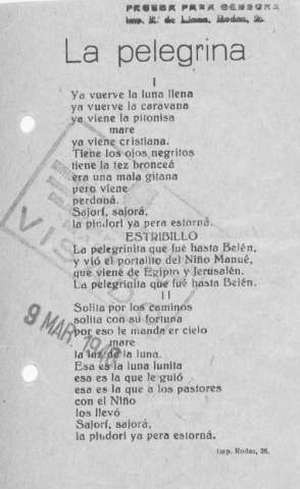 La pelegrina