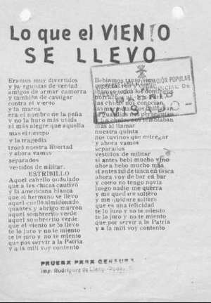 Lo que el VIENTO SE LLEVÓ