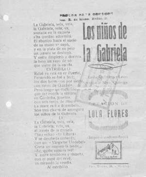Los niños de la Gabriela