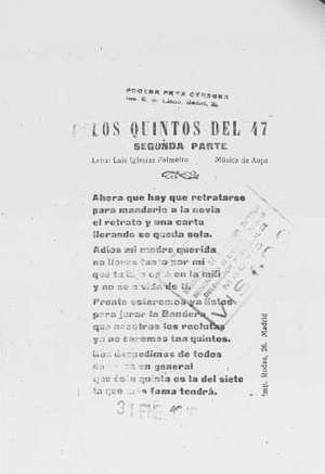 LOS QUINTOS DEL 47 SEGUNDA PARTE