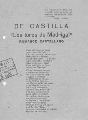DE CASTILLA 