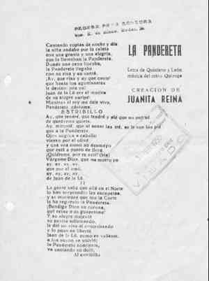 LA PANDERETA