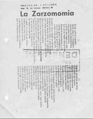 La Zarzomomia