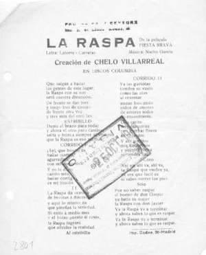 LA RASPA