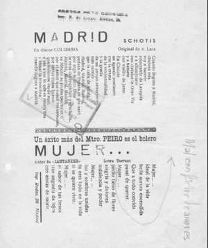 MADRid. SCHOTIS