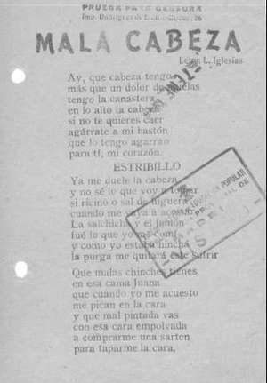 MALA CABEZA