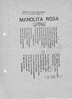 MANOLITA ROSA