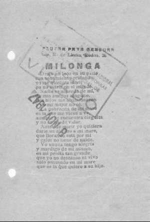 MILONGA