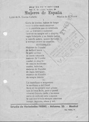 Mujeres de España