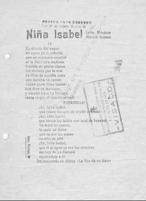 Niña Isabel