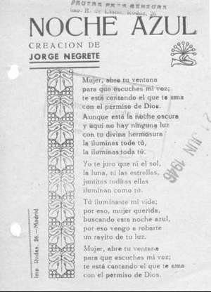 NOCHE AZUL