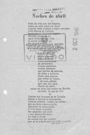 Noches de abril