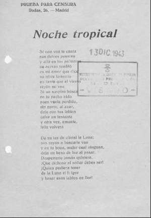 Noche tropical