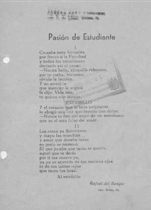 Pasión de Estudiante