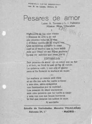 Pesares de amor