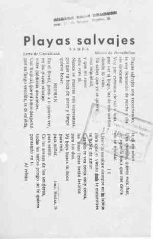 Playas salvajes SAMBA