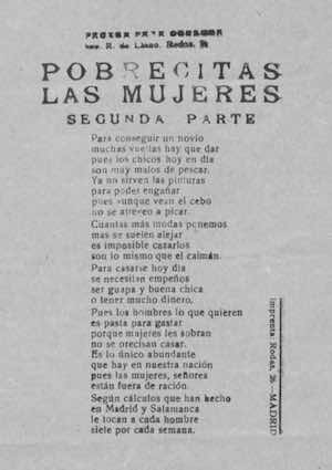 POBRECITAS LAS MUJERES SEGUNDA PARTE