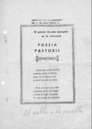 POESÍA PASTORIL