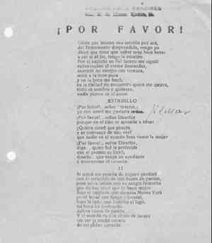 ¡POR FAVOR!
