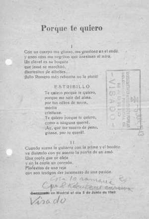 Porque te quiero