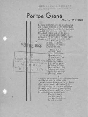 POR TOA GRANÁ ZAMBRA