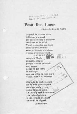 Posá Dos Luces