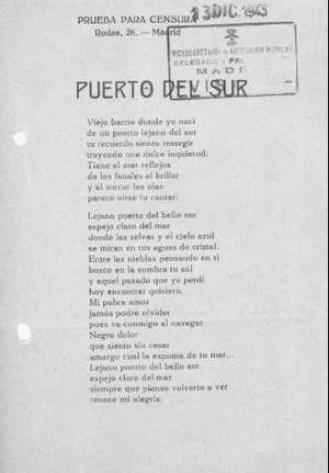 PUERTO DEL SUR